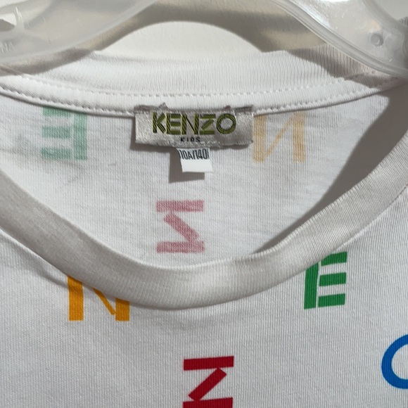 Authentic Kenzo tee for boys,some stains on front .selling as is - Picture 3 of 3